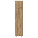 vidaXL Magasfiú 2 pcs Artisan tölgy 69,5 x 34 x 180 cm Faanyag