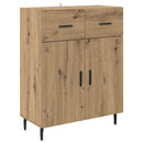 vidaXL Magasfiú 2 pcs Artisan tölgy 69,5 x 32,5 x 180 cm Faanyag