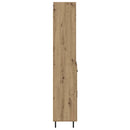vidaXL Magasfiú 2 pcs Artisan tölgy 69,5 x 32,5 x 180 cm Faanyag