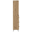 vidaXL Magasfiú fiókkal Artisan tölgy 69,5 x 34 x 180 cm Faanyag