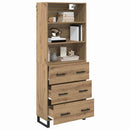 vidaXL Magasfiú 2 pcs Artisan tölgy 69,5 x 34 x 180 cm Faanyag