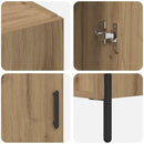 vidaXL Magasfiú Artisan tölgy 69,5 x 34 x 180 cm Faanyag