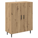vidaXL Magasfiú 2 pcs Artisan tölgy 69,5 x 32,5 x 180 cm Faanyag