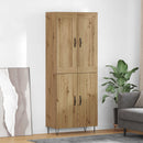 vidaXL Magasfiú Artisan tölgy 69,5 x 34 x 180 cm Faanyag