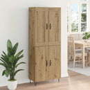 vidaXL Magasfiú Artisan tölgy 69,5 x 34 x 180 cm Faanyag
