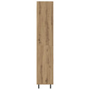 vidaXL Magasfiú 2 pcs Artisan tölgy 69,5 x 34 x 180 cm Faanyag