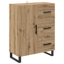vidaXL Magasfiú fiókkal 2 pcs Artisan tölgy 69,5 x 34 x 180 cm