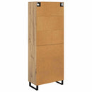 vidaXL Magasfiú fiókkal 2 pcs Artisan tölgy 69,5 x 34 x 180 cm