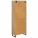 vidaXL Magasfiú 2 pcs Artisan tölgy 69,5 x 34 x 180 cm
