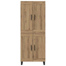 vidaXL Magasfiú 2 pcs Artisan tölgy 69,5 x 34 x 180 cm Faanyag