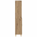 vidaXL Magasfiú fiókkal Artisan tölgy 69,5 x 32,5 x 180 cm Faanyag