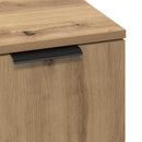 vidaXL Széf 3 db Artisan tölgy 120 x 30 x 70 cm Szerelt Fa