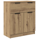 vidaXL Széf 3 db Artisan tölgy 120 x 30 x 70 cm Szerelt Fa