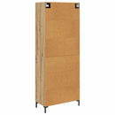 vidaXL Magasfiú fiókkal Artisan tölgy 69,5 x 34 x 180 cm Faanyag