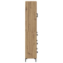 vidaXL Magasfiú fiókkal Artisan tölgy 69,5 x 34 x 180 cm Faanyag