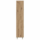 vidaXL Magasfiú 2 db Artisan tölgy 69,5 x 34 x 180 cm Szerelt Fa