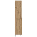 vidaXL Magasfiú 2 pcs Artisan tölgy 69,5 x 34 x 180 cm Faanyag