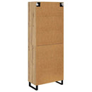 vidaXL Magasfiú fiókkal Artisan tölgy 69,5 x 34 x 180 cm Faanyag