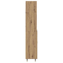 vidaXL Magasfiú Artisan tölgy 69,5 x 34 x 180 cm Szerelt Fa