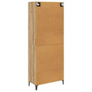 vidaXL Magasfiú fiókkal Artisan tölgy 69,5 x 34 x 180 cm Faanyag