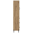 vidaXL Magasfiú fiókkal Artisan tölgy 34,5 x 34 x 180 cm Faanyag