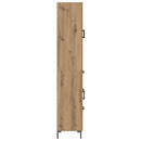 vidaXL Magasfiú 2 pcs Artisan tölgy 69,5 x 34 x 180 cm Faanyag