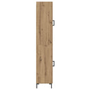 vidaXL Magasfiú Artisan tölgy 34,5 x 34 x 180 cm Faanyag