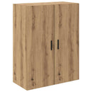 vidaXL Magasfiú 2 pcs Artisan tölgy 69,5 x 34 x 180 cm Szerelt Fa