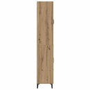 vidaXL Magasfiú fiókkal Artisan tölgy 69,5 x 34 x 180 cm Faanyag