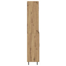 vidaXL Magasfiú 2 pcs Artisan tölgy 69,5 x 32,5 x 180 cm Faanyag