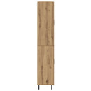 vidaXL Magasfiú 2 pcs Artisan tölgy 69,5 x 34 x 180 cm Faanyag