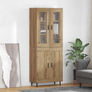 vidaXL Magasfiú 2 pcs Artisan tölgy 69,5 x 34 x 180 cm Faanyag