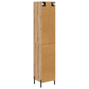 vidaXL Magasfiú fiókkal Artisan tölgy 34,5 x 34 x 180 cm Faanyag