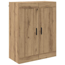 vidaXL Magasfiú 2 pcs Artisan tölgy 69,5 x 34 x 180 cm Szerelt Fa