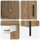 vidaXL Magasfiú Artisan tölgy 69,5 x 34 x 180 cm Faanyag