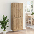 vidaXL Magasfiú Artisan tölgy 69,5 x 34 x 180 cm Faanyag