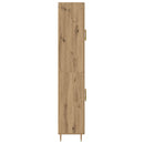vidaXL Magasfiú 2 pcs Artisan tölgy 69,5 x 34 x 180 cm Faanyag