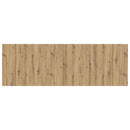 vidaXL Fejtámla Szekrénnyel fiókkal 3 pcs Artisan tölgy Faanyag