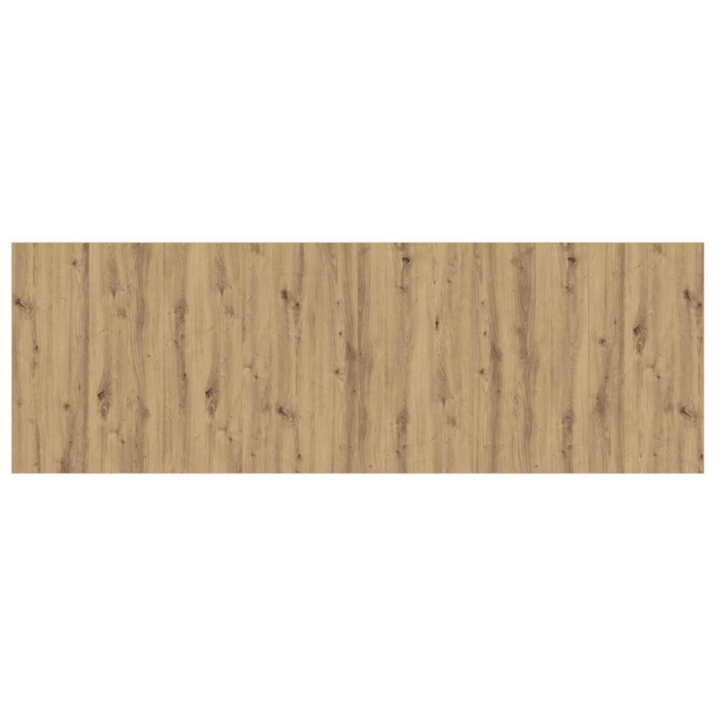 vidaXL Fejtámla Szekrénnyel fiókkal 3 pcs Artisan tölgy Faanyag