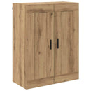 vidaXL Magasfiú 2 pcs Artisan tölgy 69,5 x 34 x 180 cm Szerelt Fa