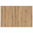 vidaXL Fejtámla Szekrénnyel fiókkal 3 pcs Artisan tölgy Faanyag