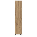 vidaXL Magasfiú fiókkal Artisan tölgy 69,5 x 34 x 180 cm Faanyag