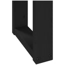 vidaXL Étkező pad NOAIN 120 x 41 x 45 cm Tömör fenyő Természetes
