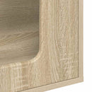 vidaXL Macska Ház Sonoma 51 x 30 x 42,5 cm Faanyag