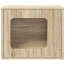 vidaXL Macska Ház Sonoma 51 x 30 x 42,5 cm Faanyag