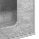 vidaXL Macska Ház Beton 51 x 30 x 42,5 cm Faanyag