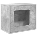 vidaXL Macska Ház Beton 51 x 30 x 42,5 cm Faanyag