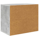 vidaXL Macska Ház Beton 51 x 30 x 42,5 cm Faanyag