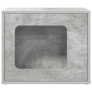 vidaXL Macska Ház Beton 51 x 30 x 42,5 cm Faanyag