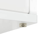 vidaXL Macska Ház Fényes Fehér 51 x 30 x 42,5 cm Faanyag